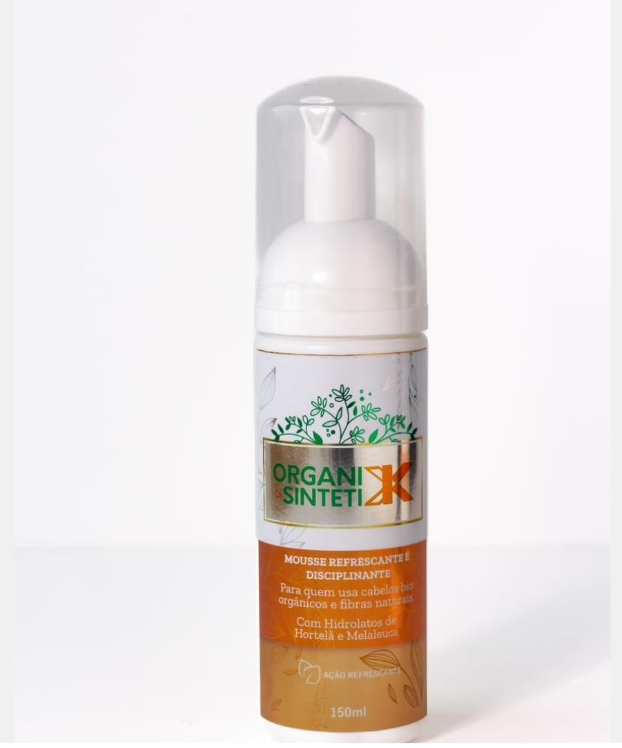 Mousse disciplinante  e controlador de frizz